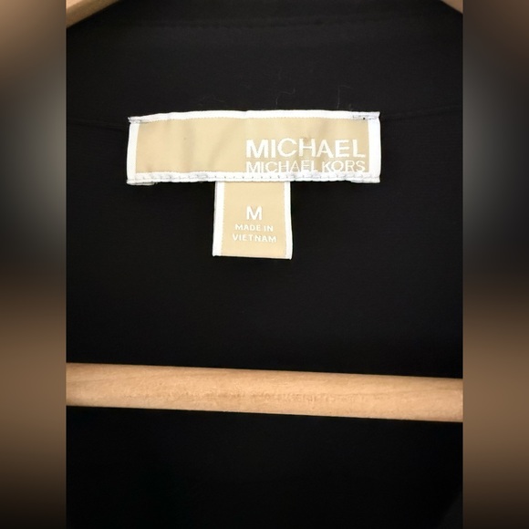 MICHAEL Michael Kors Matte Jersey Belted Dress, size medium. - Picture 8 of 8